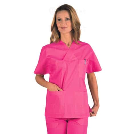 Tunique médicale femme Fuschia
