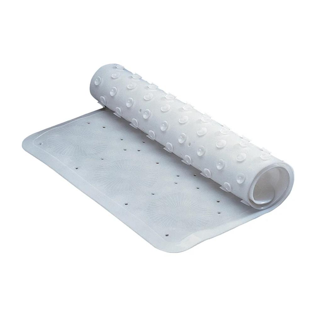 Tapis de bain/douche 78 x 35 cm - caoutchouc, avec ventouses