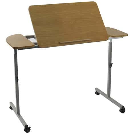 Table de lit réglable en largeur jusque 110cm
