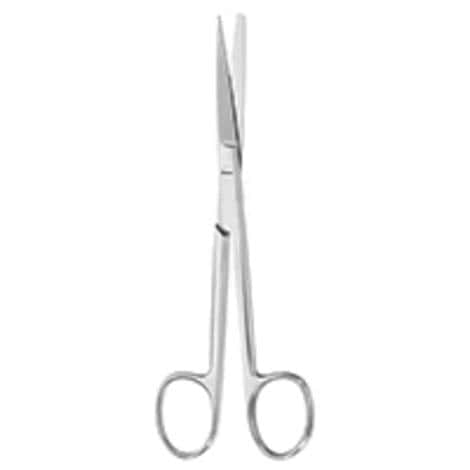 Deaver schaar, punt/schuim, recht, 14cm