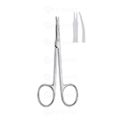 Stevens oogheelkundige schaar schuim/schuim, gebogen 11cm