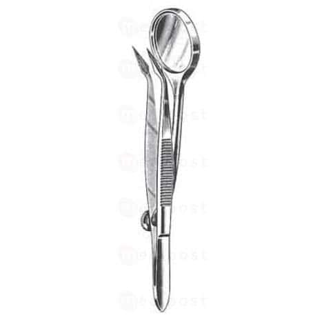 Pince à échardes avec loupe