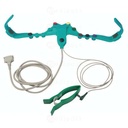Ceinture ECG avec cable patient sans vis de fixation, Lev Med