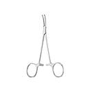 Pince hémostatique moustique Halsted courbe 1x2 dents 12cm