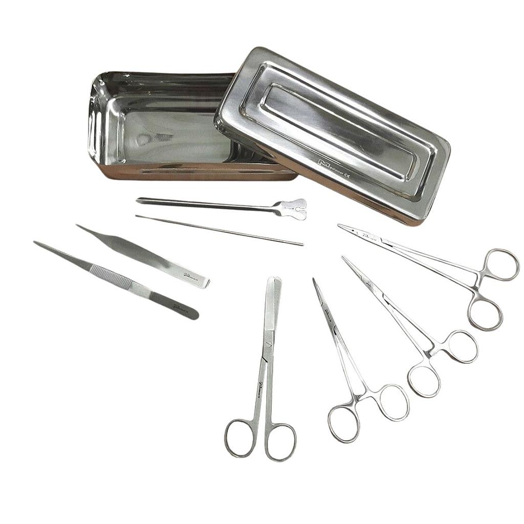 Boîte complète de petite chirurgie Médikit Instrupost