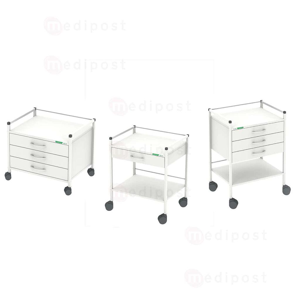 Instrumententrolley 60x45cm Haeberle 08/16