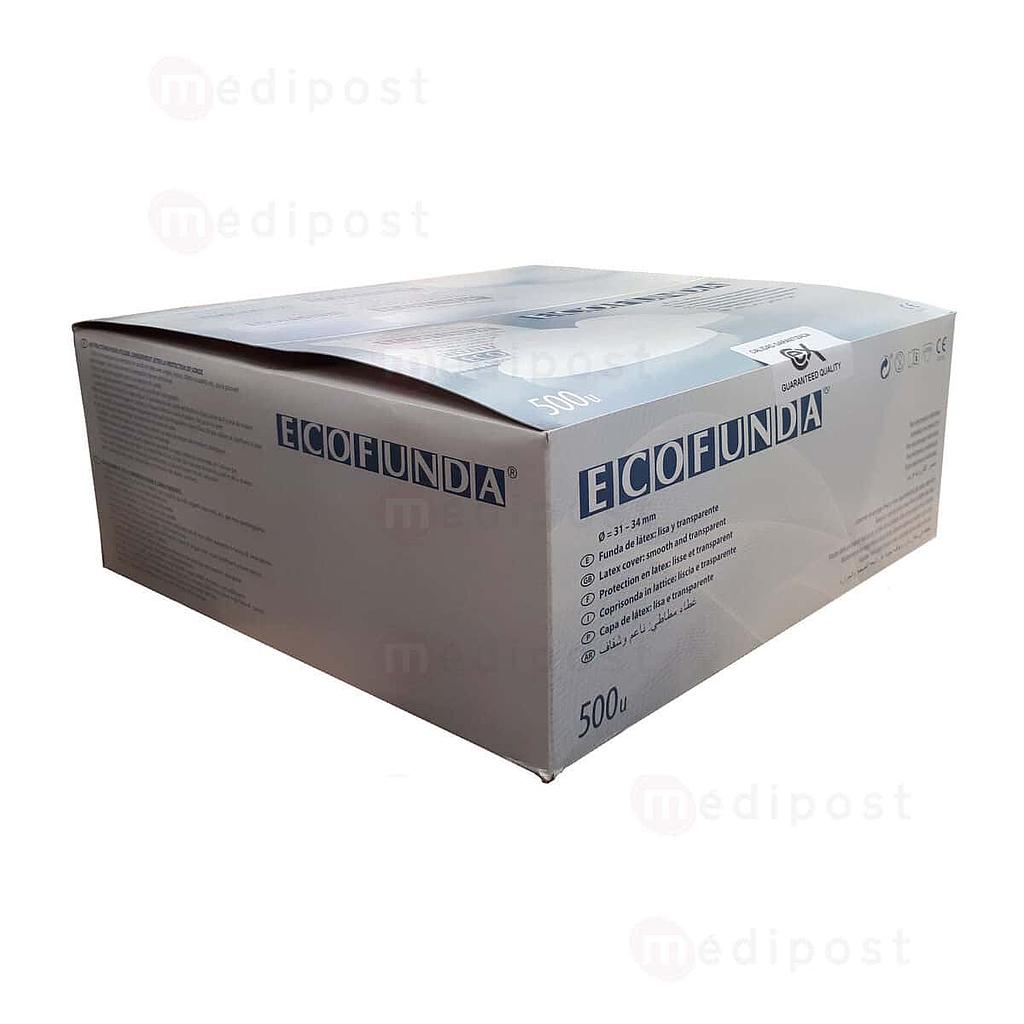 Protection en latex pour sonde de gynécologie - boîte de 500pces - Ø34mm