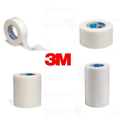 Sparadrap de fixation Micropore - blanc