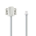 Tuyau de remplacement + 1 connecteur PORT-1 + 1 connecteur à vis, pour brassard Flexiport Welch-Allyn (10)