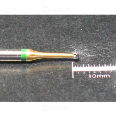 Hardmetalen frees - kogel Ø1.6mm - dwarse schuine vertanding