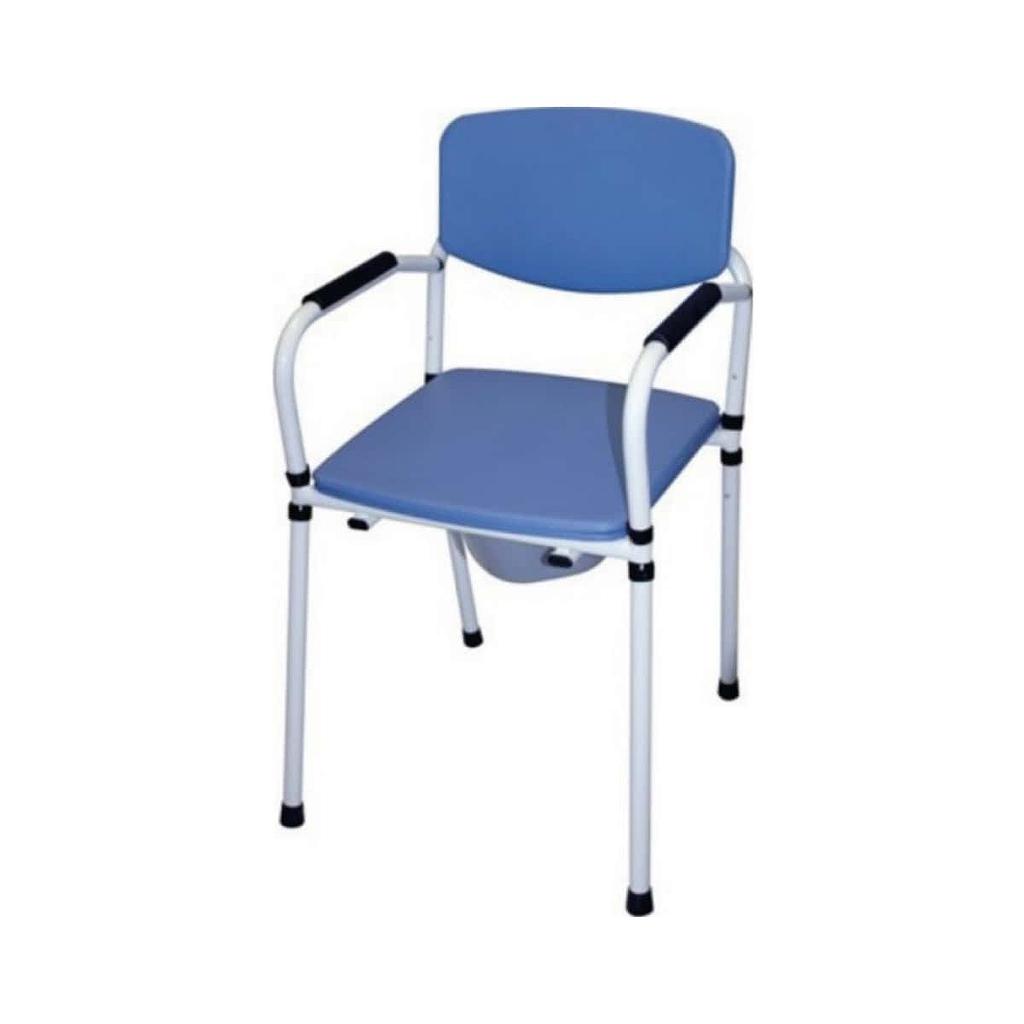 chaise percée démontable Gentiane bleu