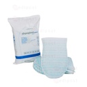 Gant de toilette imprégnés avec lotion lavante savonneuse