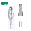 Fraise carbure - cône ø 4,5mm - denture croisée très grosse
