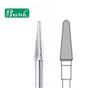 Hardmetalen frees - ø 4mm conus - middelgrove vertanding