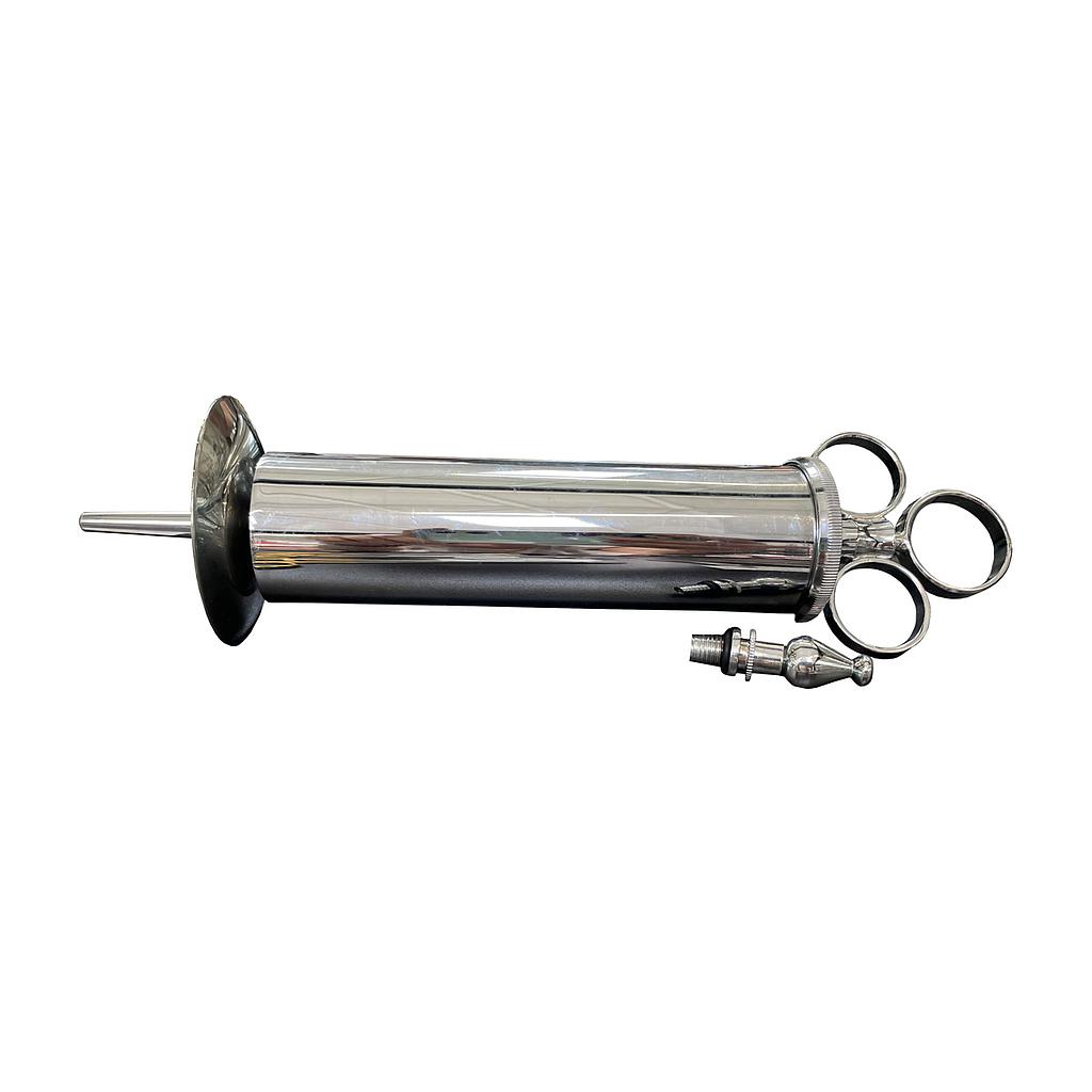 Seringue Reiner/ Janet inox avec coupole protection 100ml
