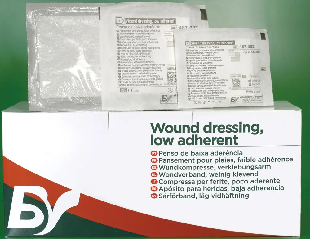 Pansement absorbant non adhérent stérile