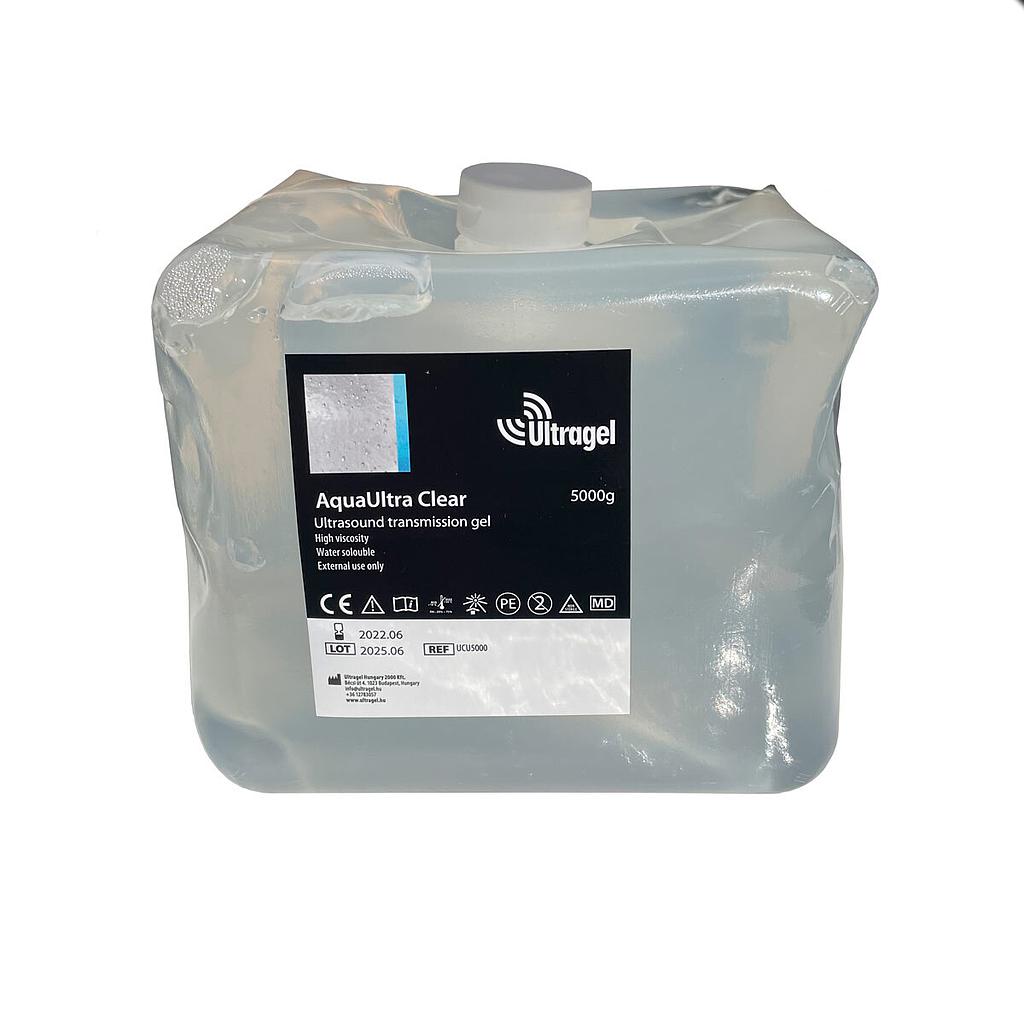 ECG gel echografie transparant 5 liter fles