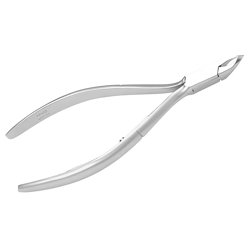 Pince à peaux 11.5 cm inox satiné mors 5mm DC