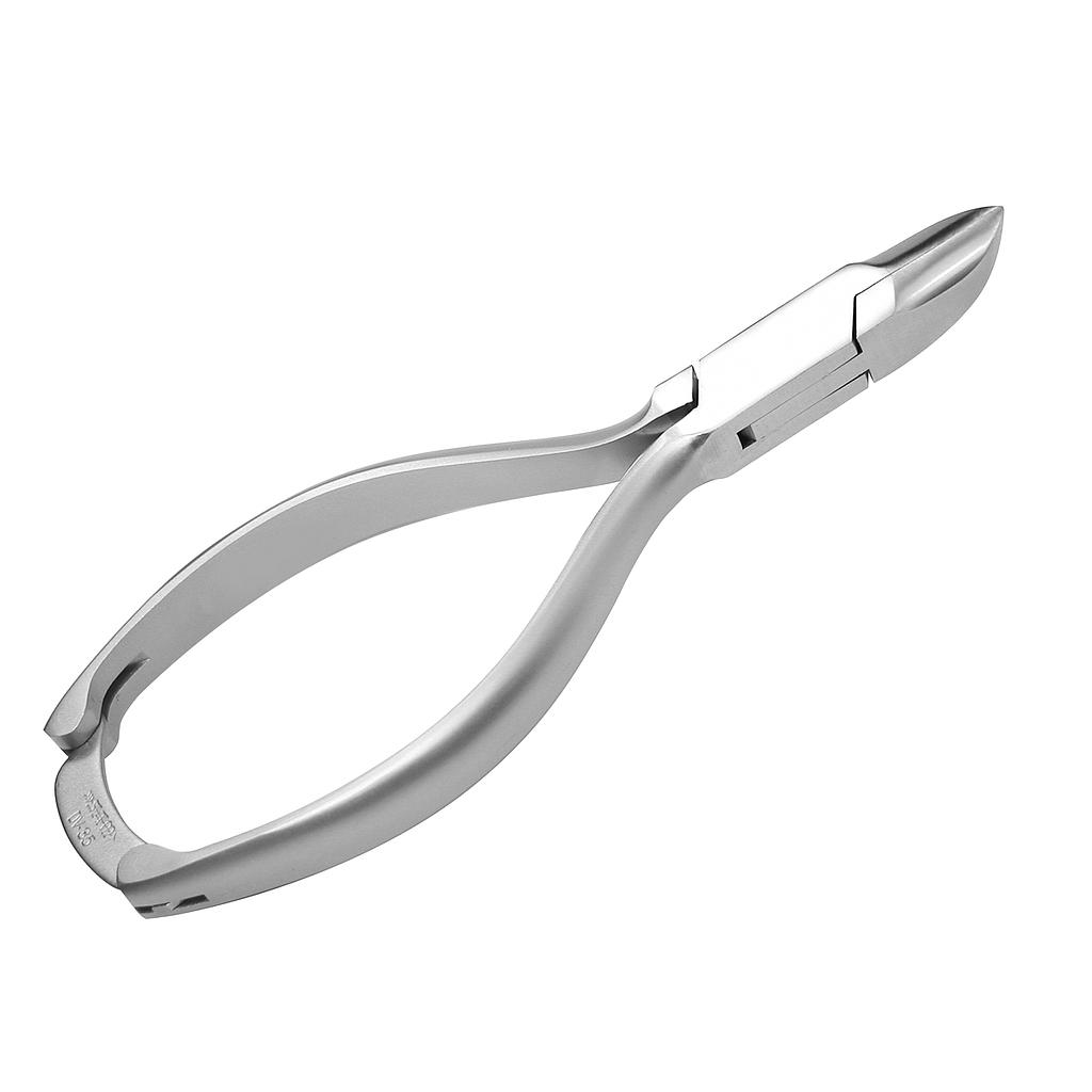 Pince à ongles incarnés inox concave mors oblique DV 13,5 cm
