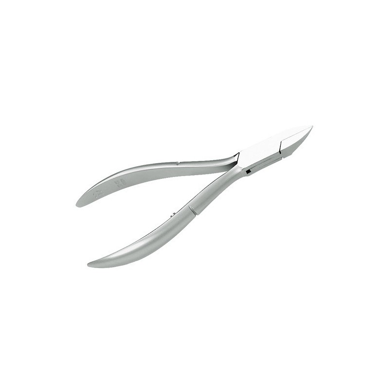 Pince à ongles plate arrondie inox 11.5cm DC