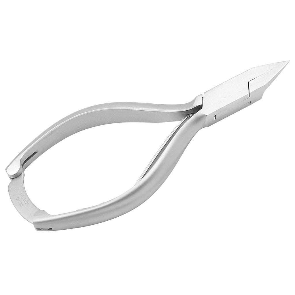 Pince à ongles 13.5 cm Inox pointue plate