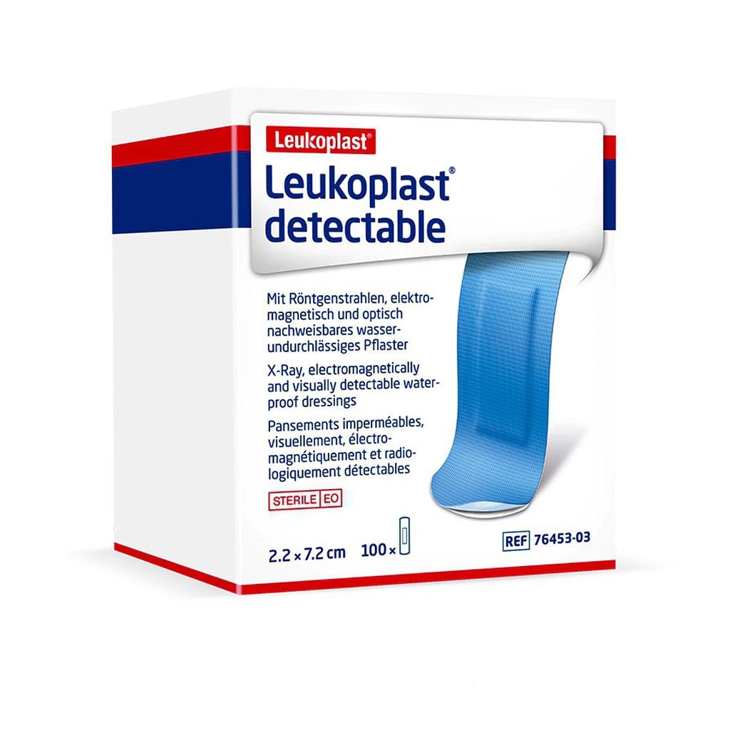 Leukoplast detecteerbaar 2.2x7.2cm (100)