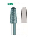 Fraise diamant - cône arrondi ø3,3mm - grain moyen