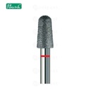 Fraise diamant - cône arrondi ø 4mm - Grain fin
