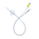 Sonde vésicale Foley Tiemann à demeure 100% siliconé Urimed®