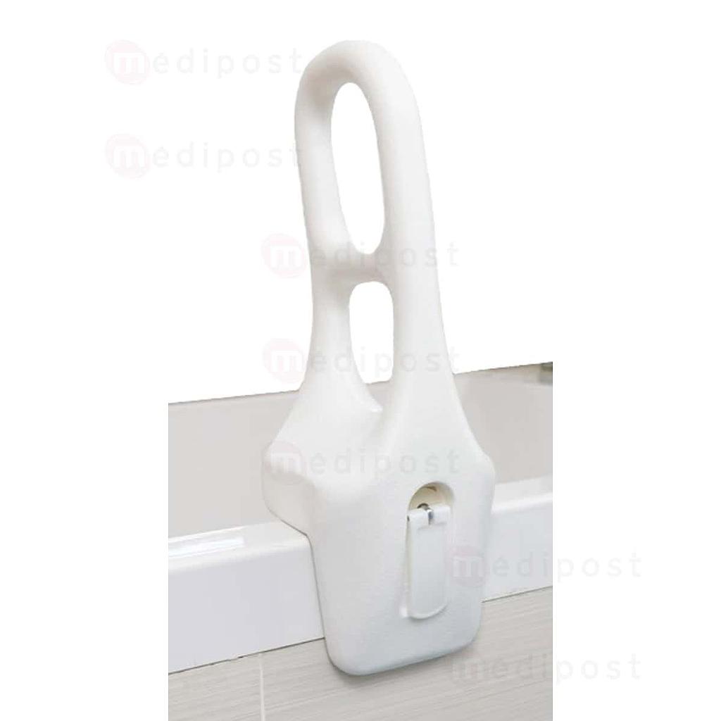 Poignée de bain en plastique pour bord de baignoire