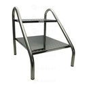 Marchepied en inox 2 marches