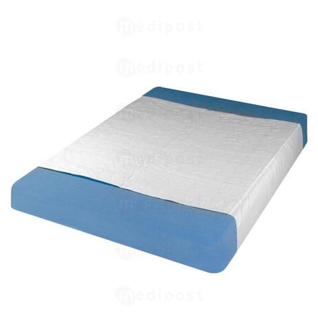 Alèse textile réutilisable avec rabats Medilèse