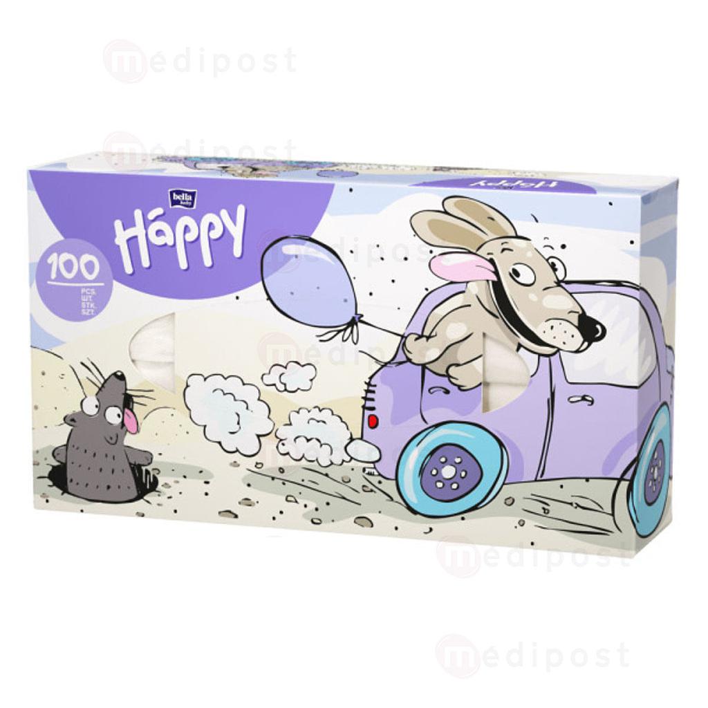 Mouchoirs Happy Baby 2 plis motif chien