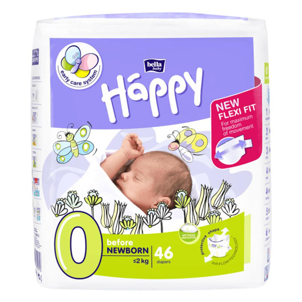 Lange bébé Taille 0 Prématurés -2kg Bella Happy Baby