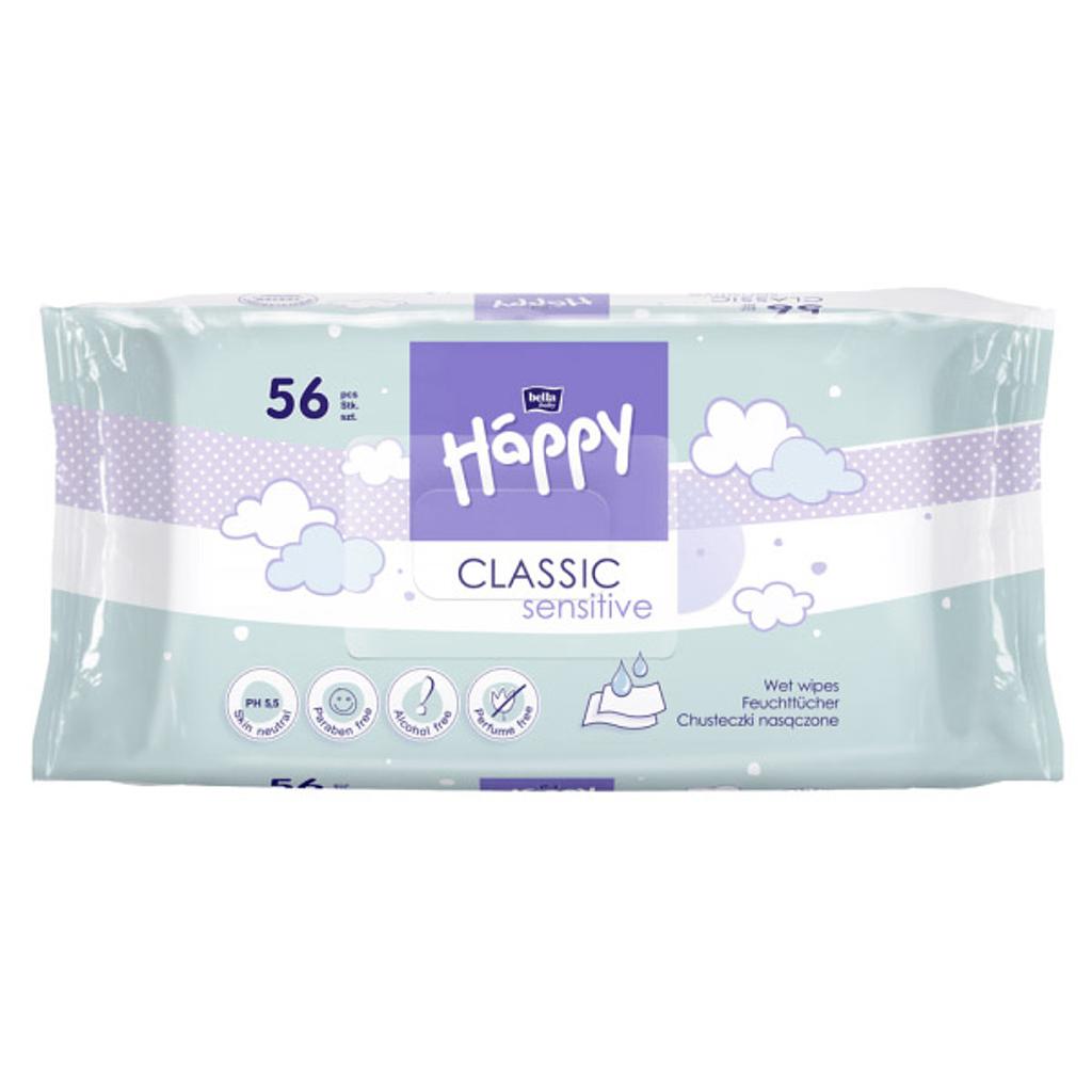 Lingettes bébé Happy Baby Classic Sensitive