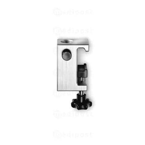 Etau pour rail en aluminium anodisé - fixation 16mm