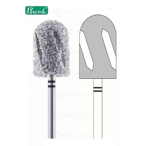 Diamant frees - diatwister ø 10mm - Mega grove korrel