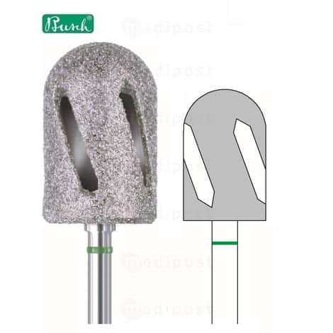 Diamant bur - Diatwister ø 7,5mm - Grove korrel