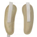 Coussinets d'orteil banane en cuir Deramed