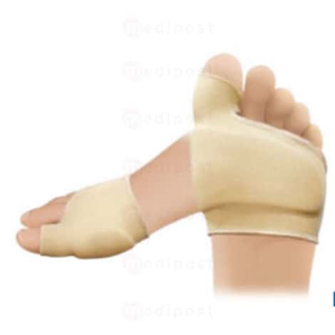 Protection tissu gel métatarse + hallux valgus