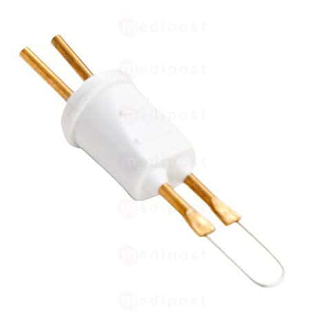 Électrodes jetables tête large pour stylo à cautériser réutilisable