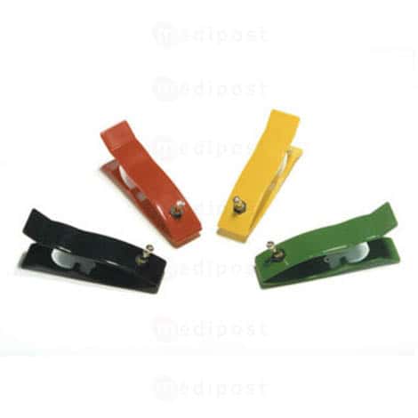 Electrode set de 4 pinces de couleurs "adulte"