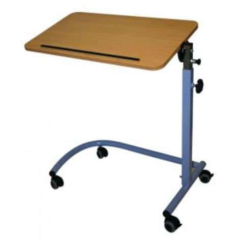 Galeo verstelbare en kantelbare bedtafel met U-vormige poot