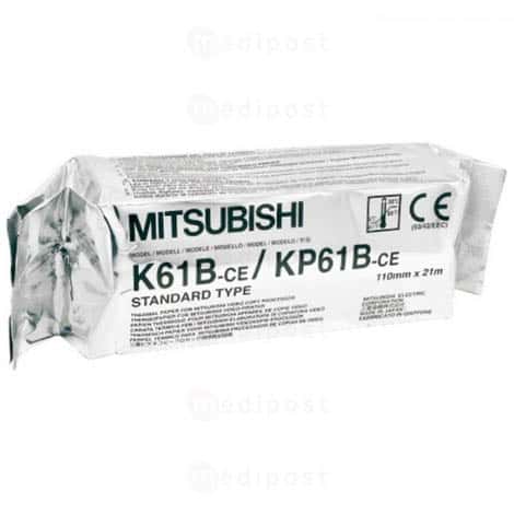 Papier pour imprimante Mitsubishi K61B 110mmx21m (4)