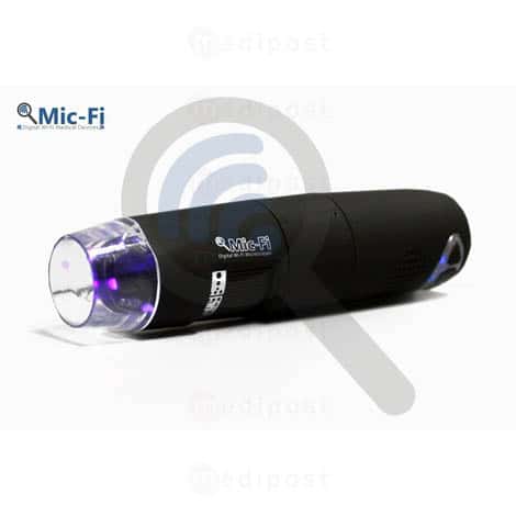 Dermatoscoop/microscoop MFP met UV-leds