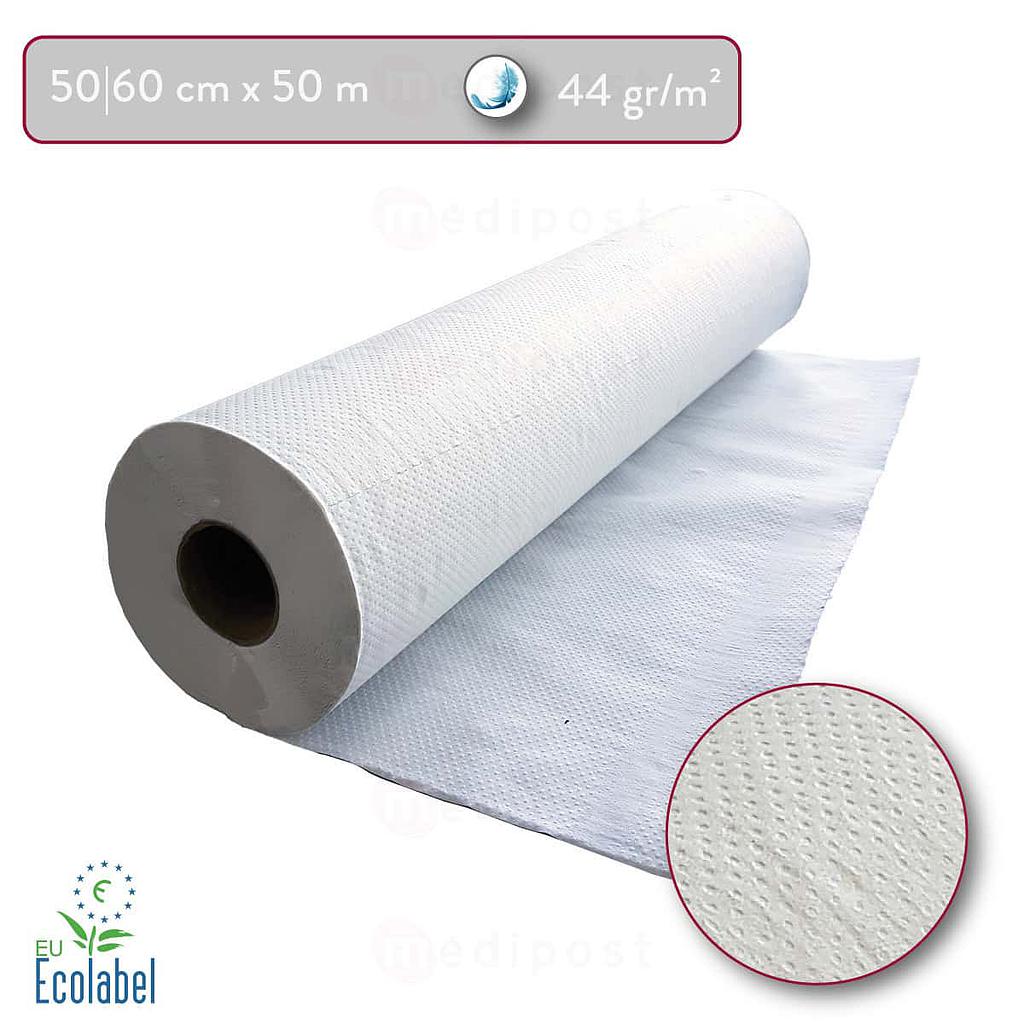 1-laags dikke Onderzoekstafelpapier 50 of 60 cm breed