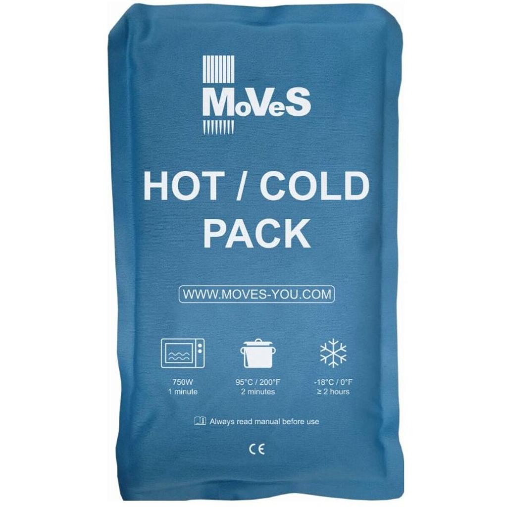 Cold/hot pack réutilisable à l'argile Soft touch MoVeS 15x25cm