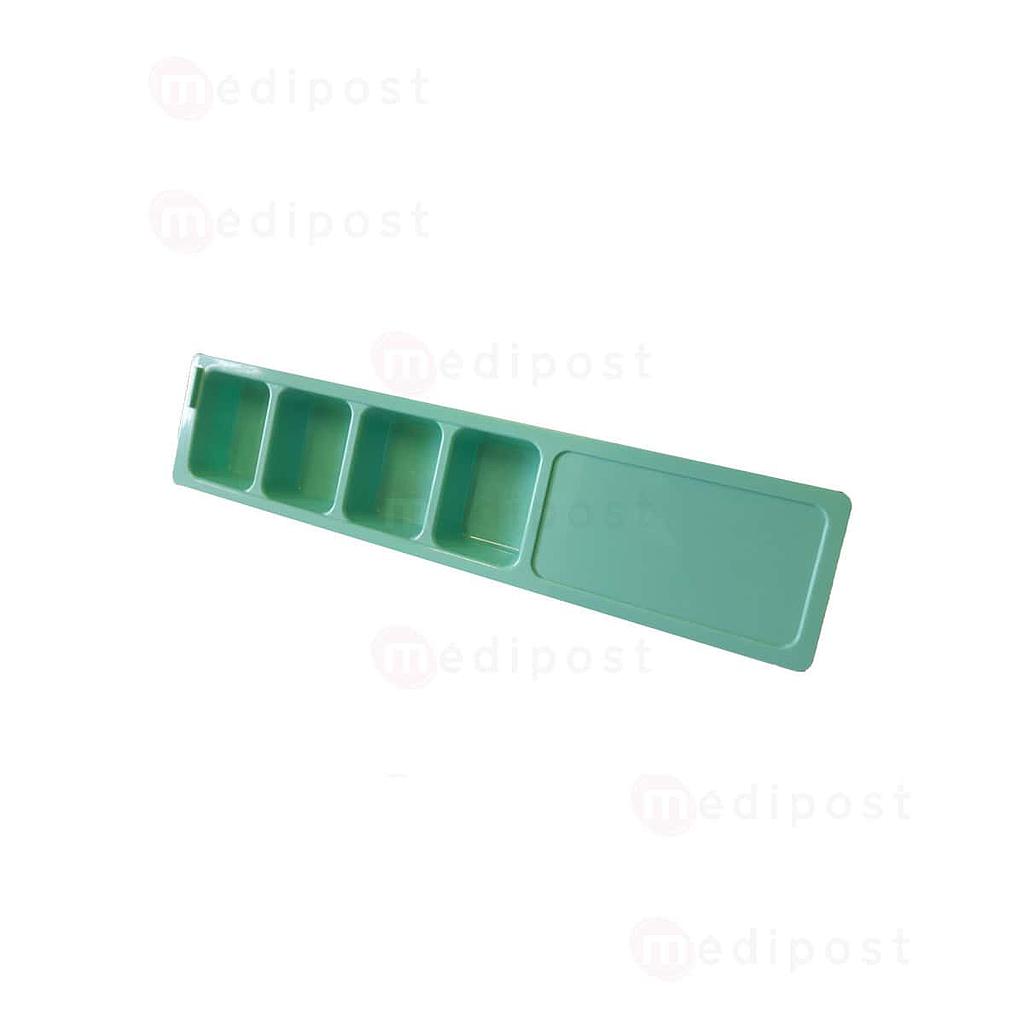 Cassette à médicaments 225x50x20mm sans couvercle