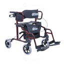 Cadre de marche Diamond Deluxe 4 roues - transformable chaise roulante
