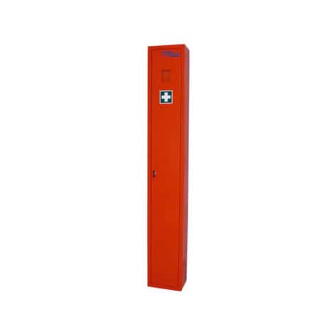 Armoire de rangement métallique pour civière pliable en 2